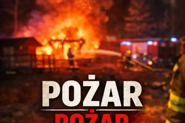 Pożar w Łapanowie: zadymienie klatki schodowej ugaszone przez strażaków