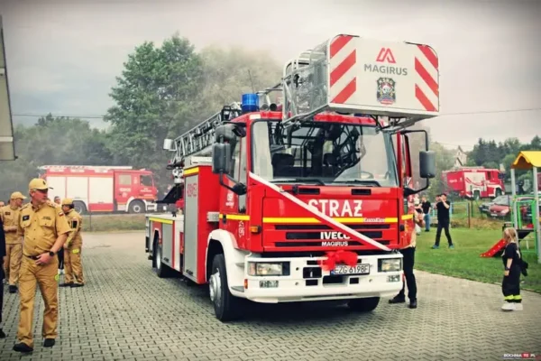 Nowa autodrabina w OSP Wiśnicz Mały – pierwszy taki pojazd w powiecie bocheńskim