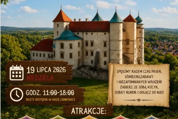 Rodzinna zabawa na Zamku w Wiśniczu – 19 lipca 2026