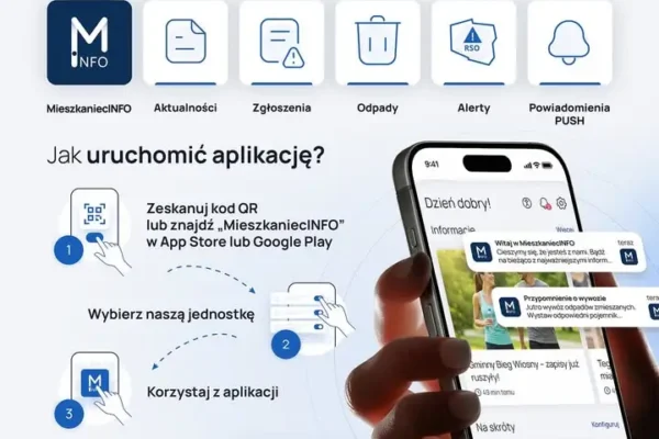 Gmina Nowy Wiśnicz testuje aplikację MieszkaniecINFO – bądź na bieżąco