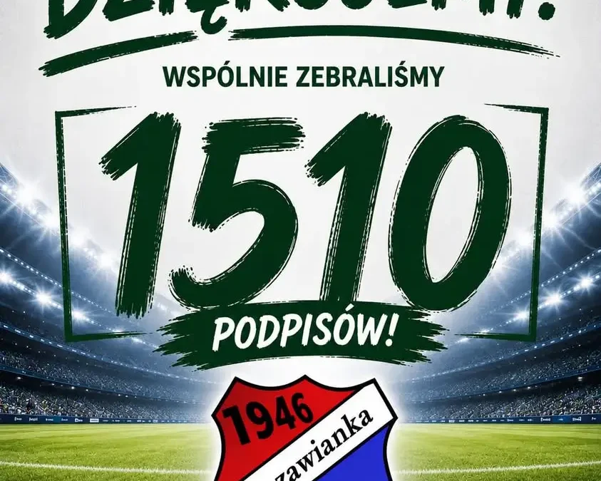 1510 podpisów dla GOSiR NOVI RZEZAWIANKA – społeczność pokazała siłę