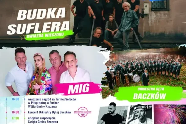 Święto Gminy Rzezawa 2026: Budka Suflera i mnóstwo atrakcji 18 lipca