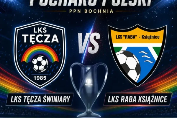 Tęcza Świniary wraca po 15 latach – pucharowy mecz z Rabą Książnice