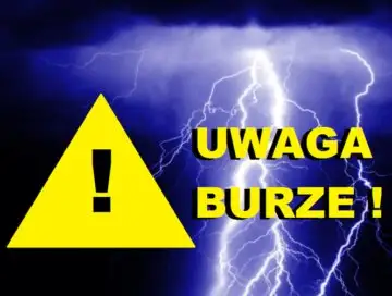 Ostrzeżenie IMGW: Silne burze i ulewne deszcze – stopień 2, prawdopodobieństwo 75%