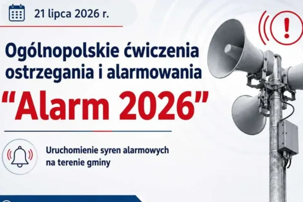 Ogólnopolskie ćwiczenia syren alarmowych „Alarm 2026” już dziś