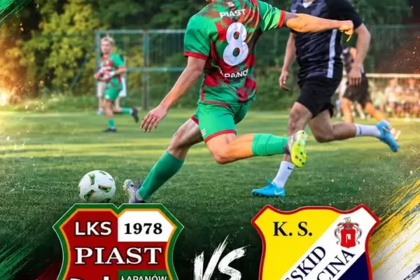 Sparing Piast Łapanów kontra Beskid Żegocina w piątkowy wieczór