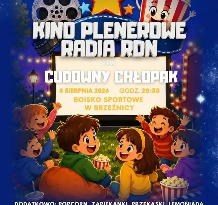 Kino plenerowe w Brzeźnicy: film „Cudowny chłopak” już 8 sierpnia