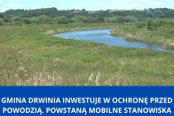 Gmina Drwinia buduje mobilne stanowiska pompowe za 2,5 mln zł