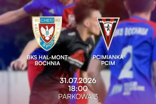 Mecz sparingowy BKS Bochnia z Pcimianką Pcim w piątek