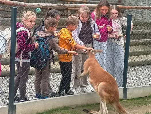 Wakacyjna wycieczka do Animal Island: dzieci spotkały lemury, węże i skunksy