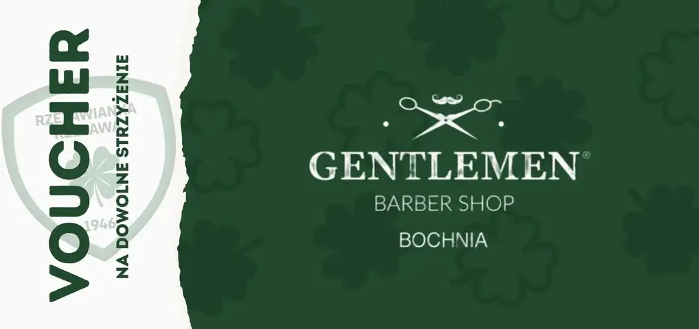 Gentlemen Barber Shop Bochnia wspiera loterię fantową z okazji 80-lecia GOSiR Novi Rzezawianka