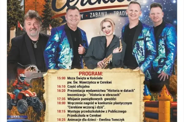 Weekend pełen atrakcji w Gminie Bochnia: 700-lecie Cerekwi i Biesiada Agroturystyczna w Siedlcu