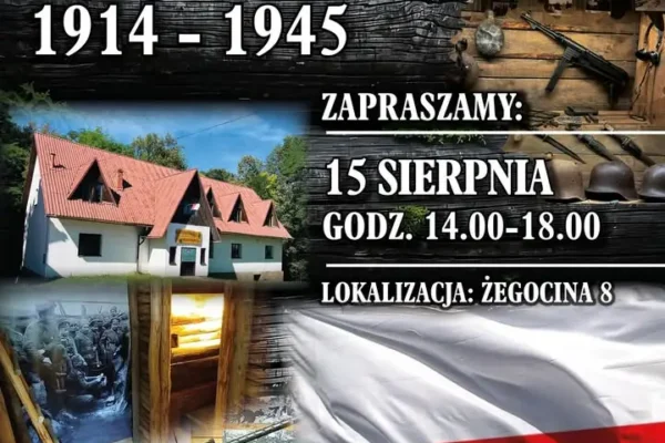 Święto Wojska Polskiego w Żegocinie: zwiedzanie Izby Pamięci 1914–1945