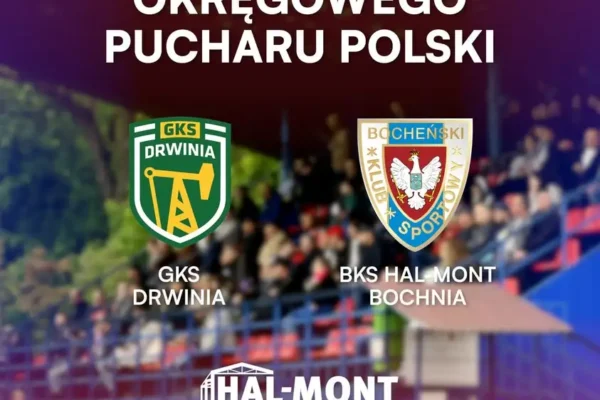 Puchar Polski: BKS Bochnia poznał rywala w III rundzie – GKS Drwinia