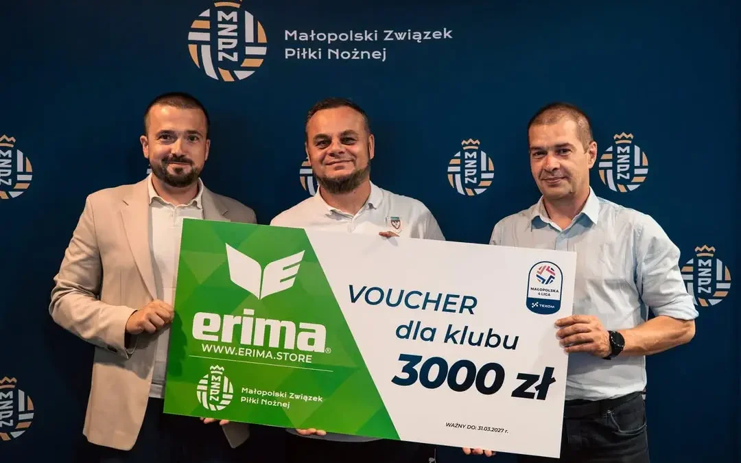 ERIMA nowym partnerem technicznym TEXOM Małopolska 4. Liga