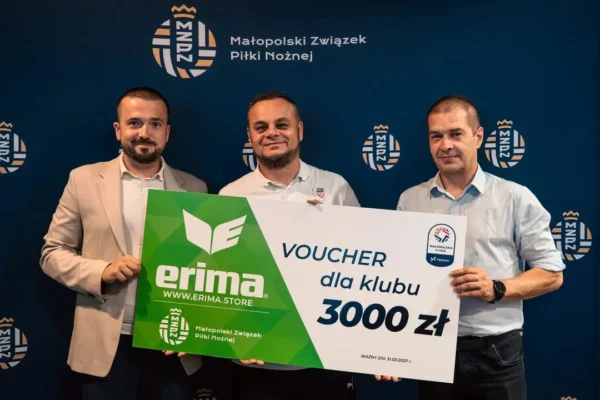 ERIMA nowym partnerem technicznym TEXOM Małopolska 4. Liga