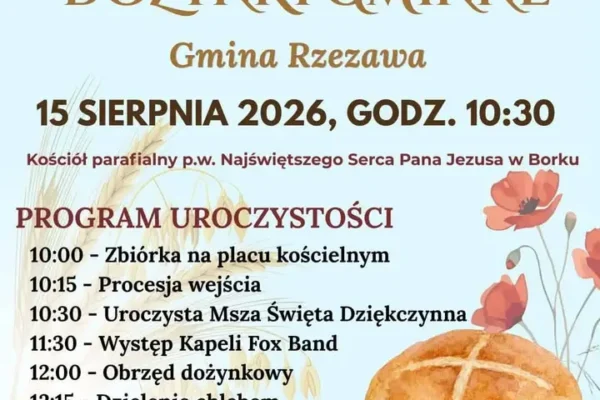 Dożynki Gminne w Borku – święto plonów i wspólnoty