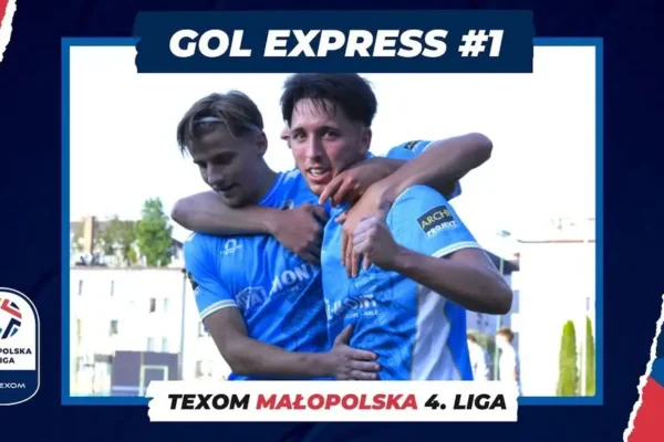 TEXOM Małopolska 4. Liga wraca po przerwie – GOL EKSPRES prezentuje bramki z meczu z Limanovią