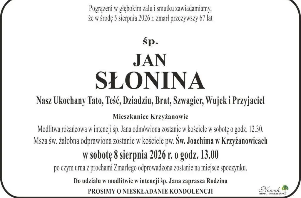 Zmarł Jan Słonina, zasłużony działacz Bocheńskiego Klubu Sportowego