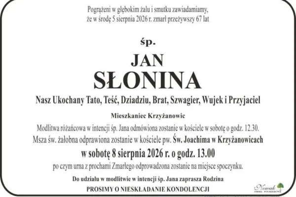 Zmarł Jan Słonina, zasłużony działacz Bocheńskiego Klubu Sportowego