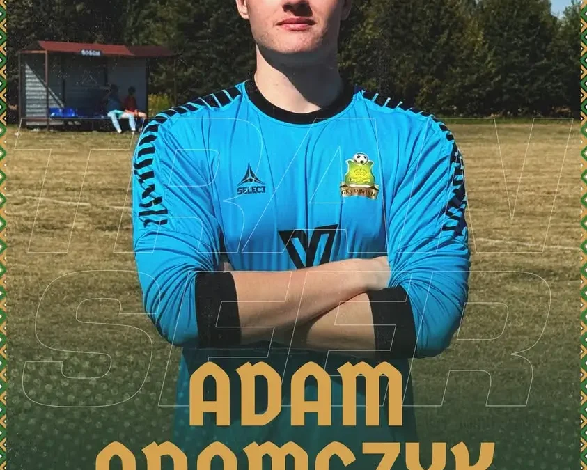 Adam Adamczyk nowym bramkarzem GKS Drwinia