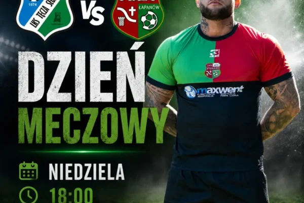 Dziś mecz Tęcza Słomiróg – Piast Łapanów. Zapraszamy na stadion i do relacji live