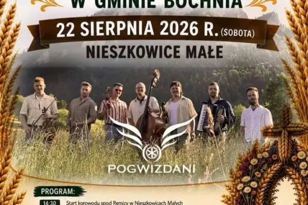 Dożynki Gminne 2026 w Nieszkowicach Małych – program i atrakcje