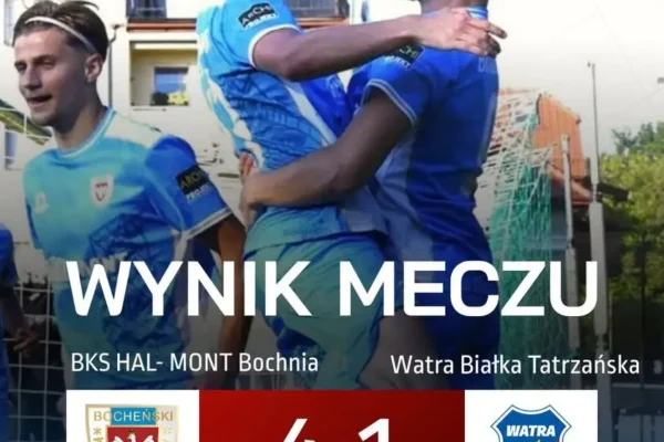 Piątkowe emocje w Bochni: Parkowa wygrywa i zdobywa komplet punktów
