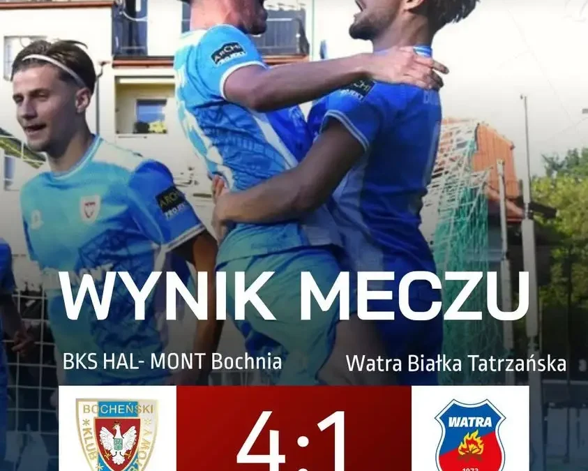 Piątkowe emocje w Bochni: Parkowa wygrywa i zdobywa komplet punktów