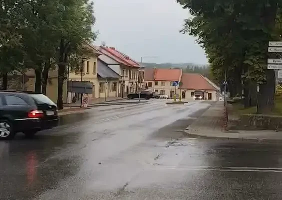 Pożar drzew i zarośli w Chronowie. Strażacy z trzech jednostek w akcji