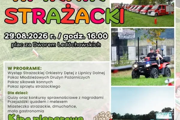 Gminny Piknik Strażacki w Lipnicy Murowanej – pożegnanie lata z atrakcjami