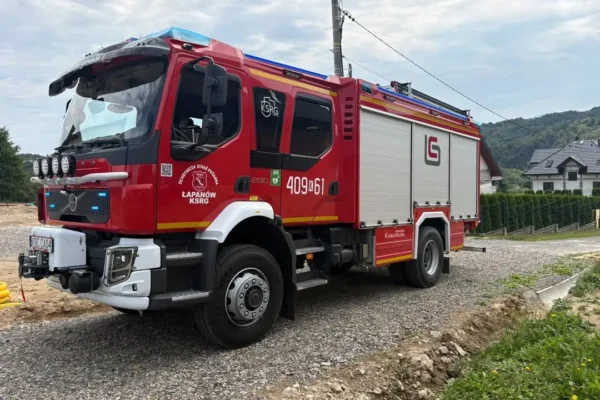 Interwencja OSP Łapanów w Cichawce – usunięcie miejscowego zagrożenia