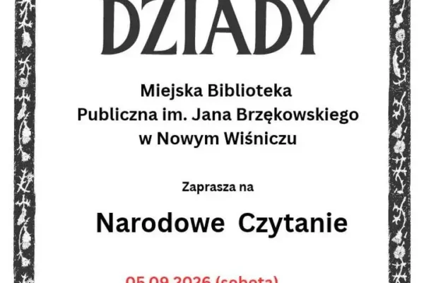 Narodowe Czytanie „Dziadów” w kaplicy Zamku w Nowym Wiśniczu