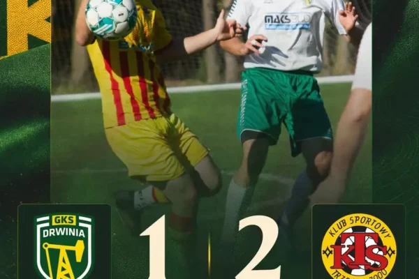 Koniec passy GKS Drwinia: porażka z Trzcianą 2000 w doliczonym czasie