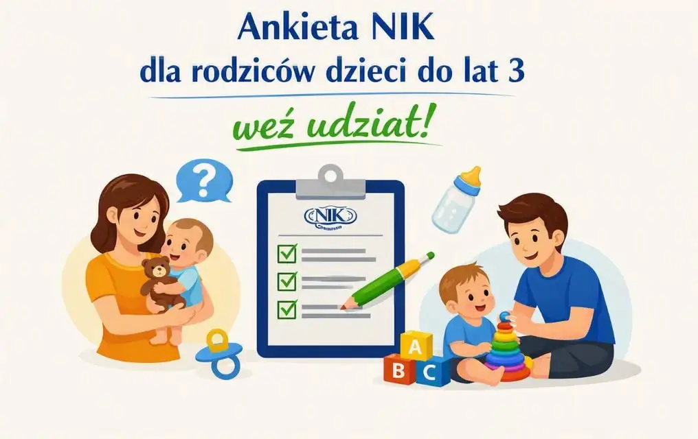 NIK bada program „Aktywny Rodzic” – rodzice dzieci do lat 3 mogą wypełnić anonimową ankietę