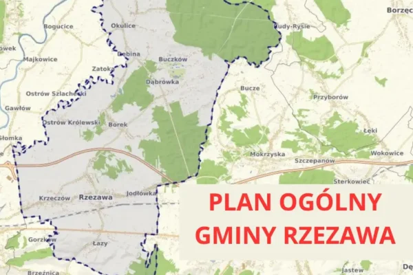 Konsultacje społeczne w sprawie planu ogólnego Gminy Rzezawa