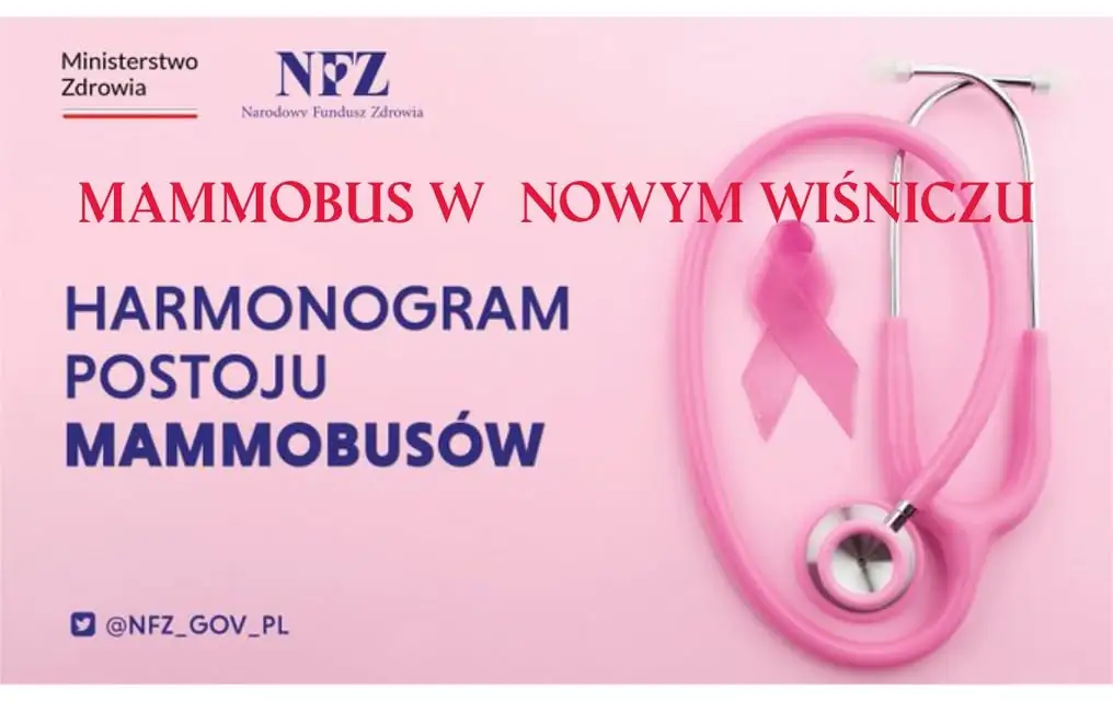 Mammobus w Nowym Wiśniczu – bezpłatne badania dla kobiet 7 września