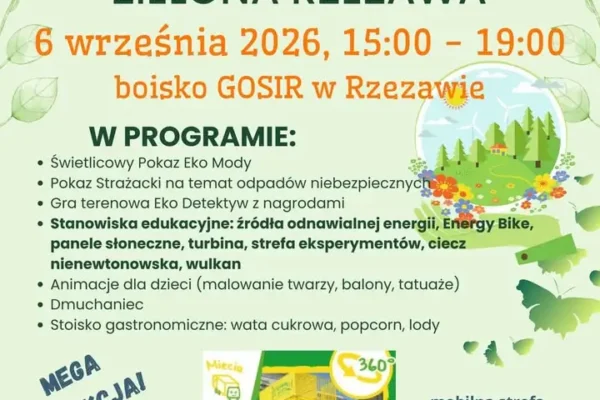 Eko Piknik w Rzezawie: ekologia, zabawa i edukacja w niedzielę 6 września