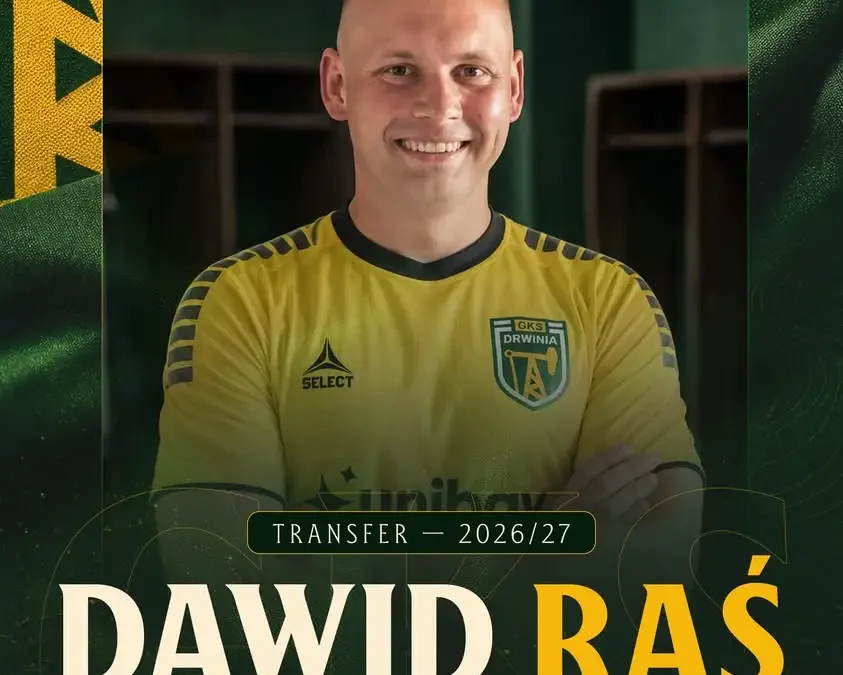 GKS Drwinia wzmacnia skład: Dawid Raś nowym skrzydłowym