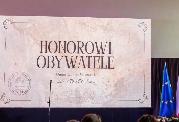 Lipnica Murowana ma nowych Honorowych Obywateli Gminy