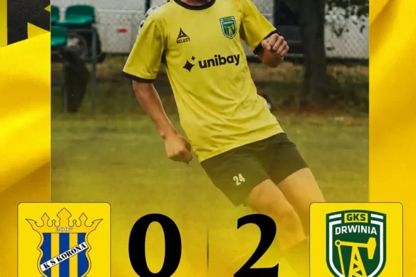 GKS II Drwinia wygrywa trzecie spotkanie z rzędu, pokonując KS Korona Brzeźnica 2:0