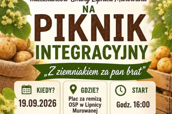 Piknik integracyjny z ziemniakiem w roli głównej w Lipnicy Murowanej