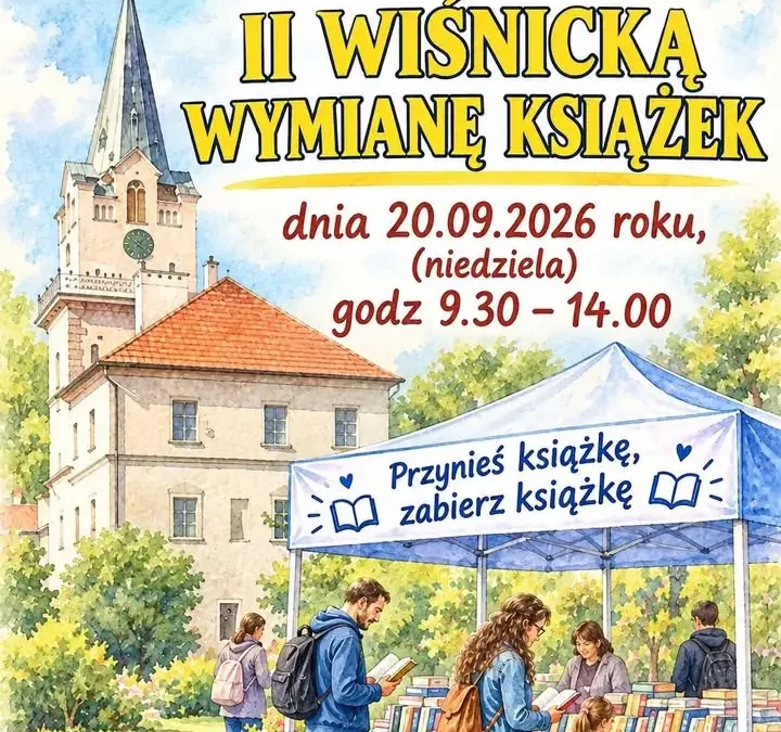 II Wiśnicka Wymiana Książek – daj historiom drugie życie