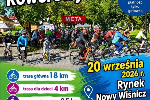 XI Rodzinny Rajd Rowerowy w Nowym Wiśniczu – zapisy trwają