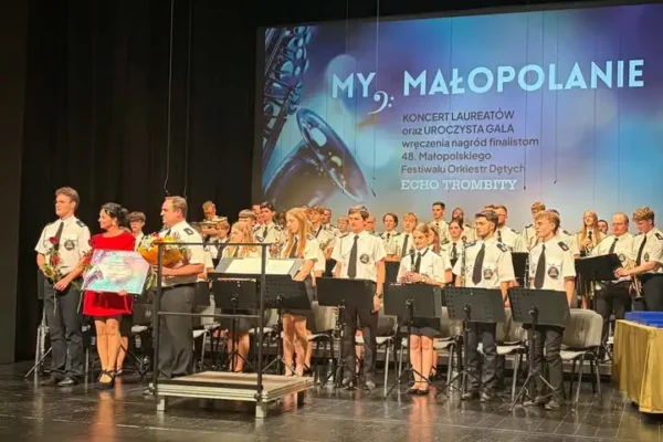 Strażacka Orkiestra Dęta Stary Wiśnicz zdobyła Grand Prix 48. Małopolskiego Festiwalu Orkiestr Dętych ECHO TROMBITY