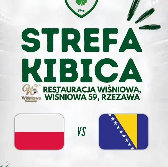 Strefa Kibica w Rzezawie rusza w piątek – wspólne kibicowanie Polska vs Bośnia i Hercegowina