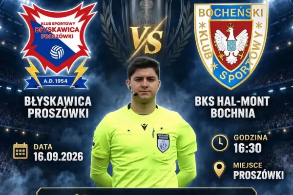 Finał Pucharu Polski PPN Bochnia: Błyskawica Proszówki kontra BKS Hal-Mont Bochnia