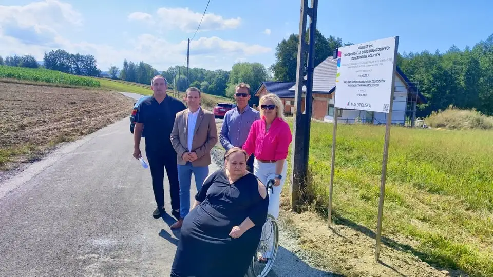 Gmina Łapanów zmodernizowała drogi dojazdowe do gruntów rolnych w Kobylcu i Wolicy