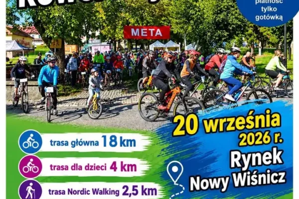 XI Rodzinny Rajd Rowerowy w Nowym Wiśniczu – już w niedzielę 20 września