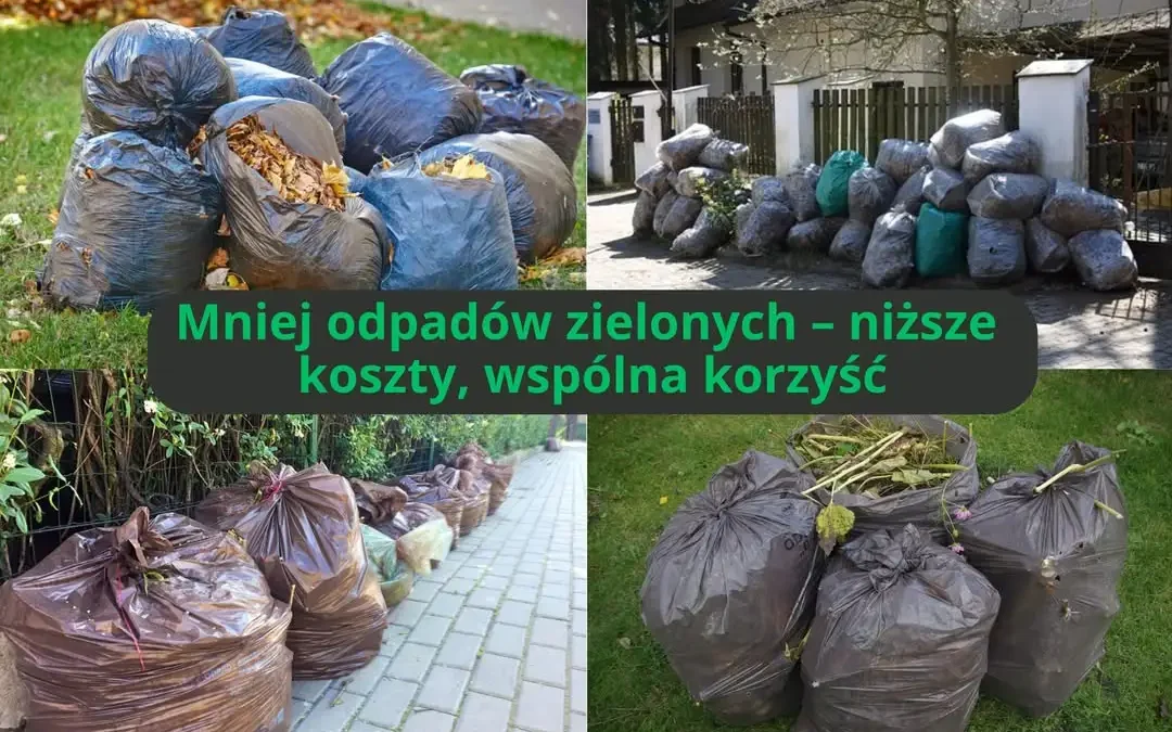 Rekordowy wzrost odpadów zielonych w gminie. Mieszkańcy zapłacą więcej?